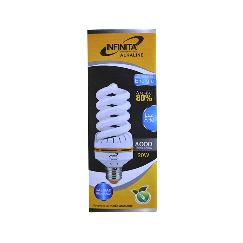 BOMBILLO INFINITA 20W ESPIRAL